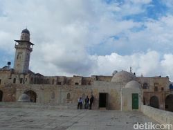 Begini Posisi Al-Aqsa dan The Dome of The Rock di Yerusalem