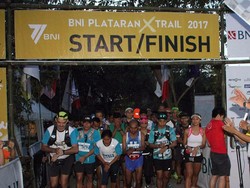 500 Pelari Ikuti BNI Plataran X Trail 2017