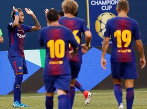 Neymar Gemilang, Barcelona Taklukkan Juventus Neymar Gemilang, Barcelona Taklukkan Juventus
