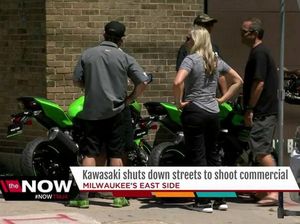 Syuting Iklan Ninja 400, Kawasaki Sampai Tutup Jalanan Kota