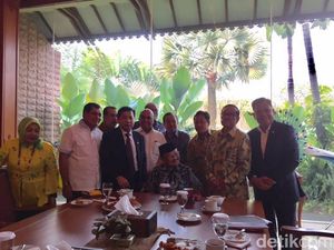 Temui Habibie, Novanto Bahas Status Tersangka e-KTP