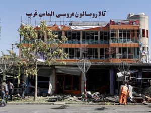 Porak Poranda, Begini Kondisi Pasca Serangan Bom Mobil di Kabul