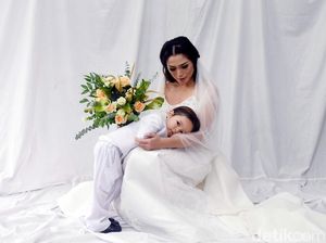 Jessica Iskandar Bangga Bisa Terus Lihat Perkembangan El Barack Meski Sibuk