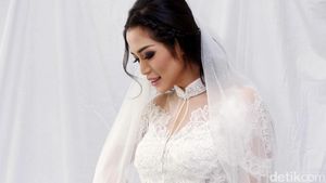 Cantiknya Jessica Iskandar dengan Gaun Pengantin, Siapa Mempelai Cowoknya?