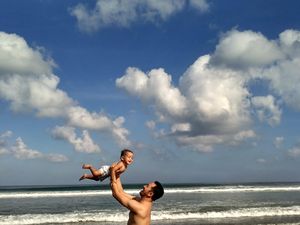 He loves the beach!