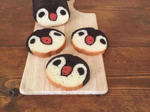 Wouw! Jika Dipotong Roti Ini Jadi Bentuk Semangka hingga Penguin