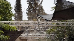 Ini Penampakan CCTV yang Dipasang Israel di Luar Masjid Al-Aqsa