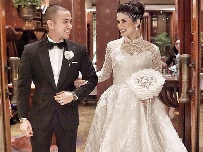 Senyum Bahagia Mantan Istri Samuel Rizal Usai Menikah