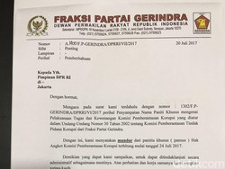 Gerindra Mundur dari Pansus Angket KPK