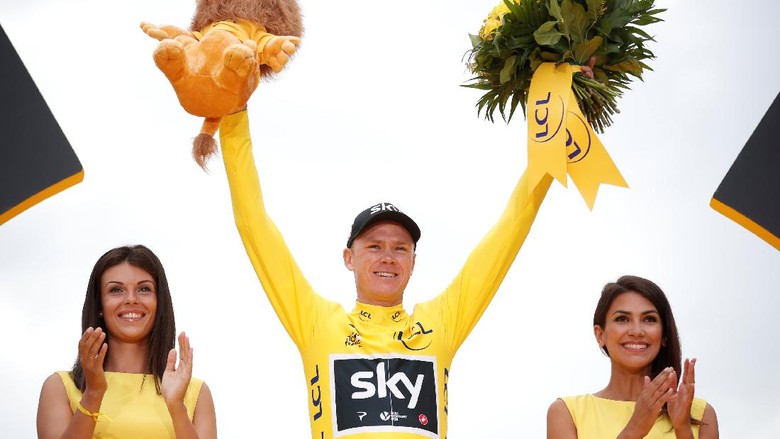 Chris Froome Juara Tour de France untuk Keempat Kalinya Chris Froome Juara Tour de France untuk Keempat Kalinya