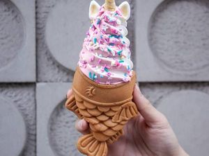 Intip Kreasi Es Krim Bunga, Unicorn hingga Gothic yang Unik!