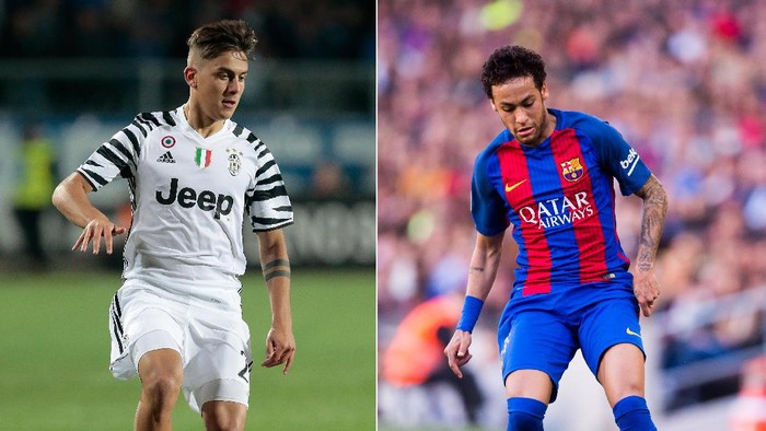 Chiellini Sebut Dybala Belum Senilai Neymar