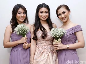 Cantiknya Nabilah , Melody JKT48, dan Sonya di Pernikahan Fendy Chow dan Stella