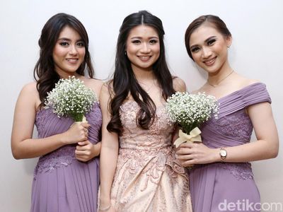 Cantiknya Nabilah , Melody JKT48, dan Sonya di Pernikahan Fendy Chow dan Stella