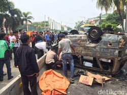 Angkot Terbakar di Pluit, Polisi: Sopir Tak Punya SIM