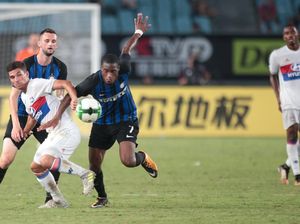 Inter Menang Tipis atas Lyon Inter Menang Tipis atas Lyon