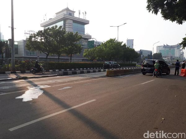 Bebas Macet, Jalan Salemba Raya Kini Lengang Saat Contraflow