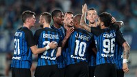 Selanjutnya, Inter akan terbang ke Singapura untuk menjalani rangkaian turnamen International Champions Cup. Pada Kamis (27/7/2017), Inter akan menantang juara Bundesliga, Bayern Munich. Foto: REUTERS/Stringer