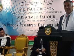 Tokoh Muslim Australia Ahmed Fahour Berbagi Kiat Atasi Radikalisme