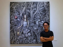 Berbincang dengan Pelukis Jogja Galih Reza Suseno, Kini Geluti Ekofilosofi