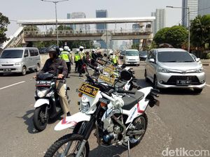 Pemotor Harus Taati Rambu-rambu di JLNT Casablanca