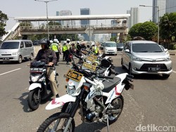 Pemotor Harus Taati Rambu-rambu di JLNT Casablanca