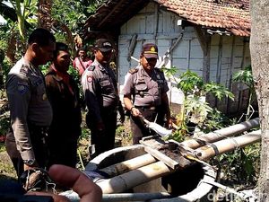 Sumur di Demak Mengeluarkan Gas