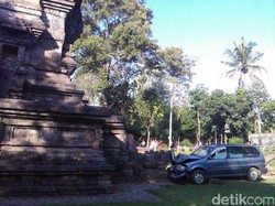 Balai Pelestarian Cagar Budaya Menghitung Kerusakan Candi Kidal