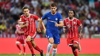 Chelsea akan menghadapi Inter Milan dalam laga berikutnya. Morata mempunyai kesempatan bermain lagi pada 29 Juli mendatang. (Thananuwat Srirasant/Getty Images)