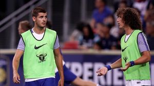 27 Menit Pertama Morata di Chelsea