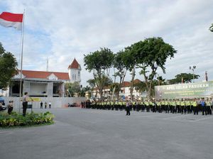 500 Personel Gabungan Amankan Jemaah Haji di Surabaya