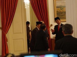 Momen Akrab Jokowi dengan Elite PKS dan PD di Istana