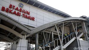Foto: Oktober, Bekasi Bakal Punya Stasiun Kereta Keren
