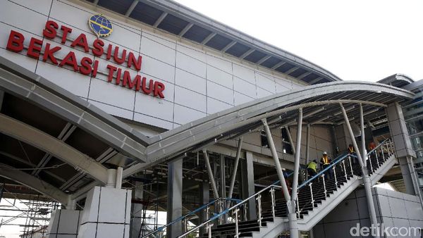 Foto: Oktober, Bekasi Bakal Punya Stasiun Kereta Keren