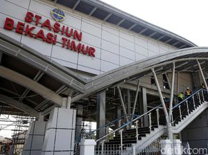 Heboh! Pengguna Ojol Harus Bayar Karcis Rp 1.000 Masuk Stasiun Bekasi