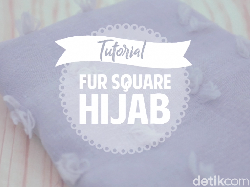 Yuk Cobain Fur Square Hijab, Lagi Ngehits Loh
