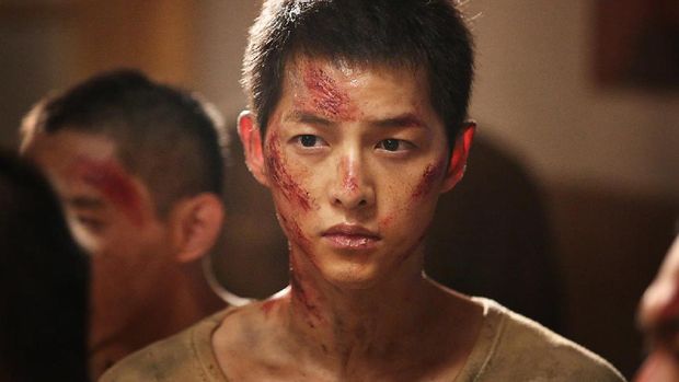 Song Joong Ki di The Battleship Island.