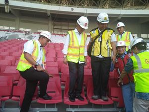 Tinjau Proyek Renovasi GBK, Kajati DKI: Tak Ada yang Fiktif