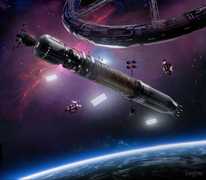 Ilustrasi Asgardia. Foto: Istimewa Ilustrasi Asgardia. Foto: Istimewa