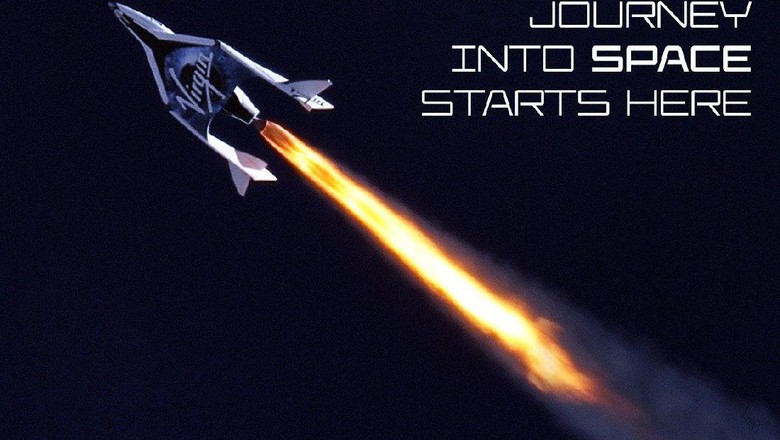 LIburan liburan angkasa (dok virgin galactic) LIburan liburan angkasa (dok virgin galactic)