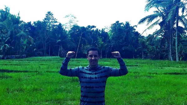 Foto: Liburan Legenda Manchester United di Bali