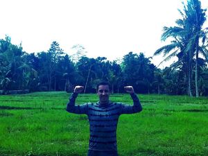 Foto: Liburan Legenda Manchester United di Bali