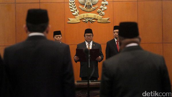 OSO Lantik 2 Anggota MPR