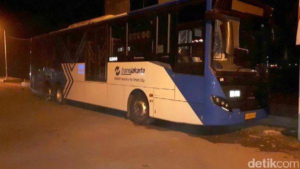 Foto: Penampakan Sopir yang Larikan TransJakarta ke Pekalongan