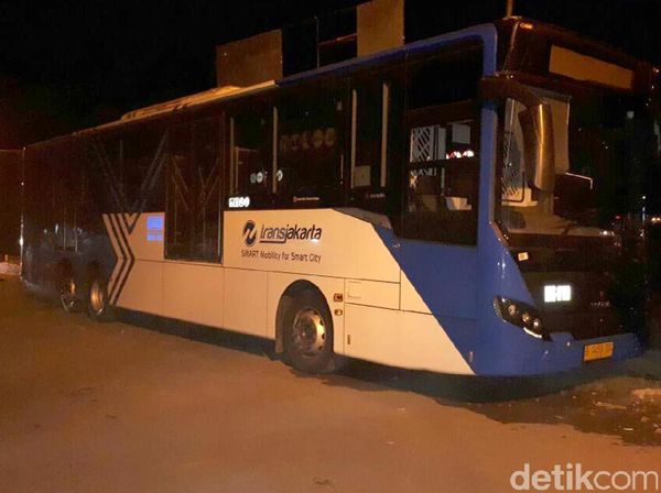 Foto: Penampakan Sopir yang Larikan TransJakarta ke Pekalongan