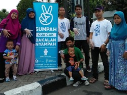 Top! Anak Muda Bekasi Peduli Sampah