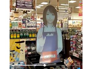 Tak Butuh SPG, Jepang Jualan Bir Pakai Wanita Jadi-jadian