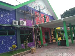 Wow..Kantor Pemerintah di Situbondo Dicat Motif Batik