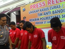 Polisi Ungkap 22 Kasus Jambret, 16 Tersangka Diamankan