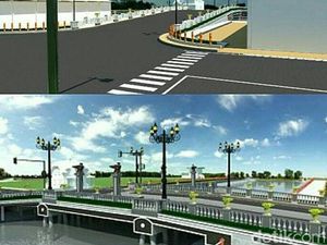 Jembatan Ratna Dipasang Girder, Jalan Darmokali Kembali Ditutup Jembatan Ratna Dipasang Girder, Jalan Darmokali Kembali Ditutup